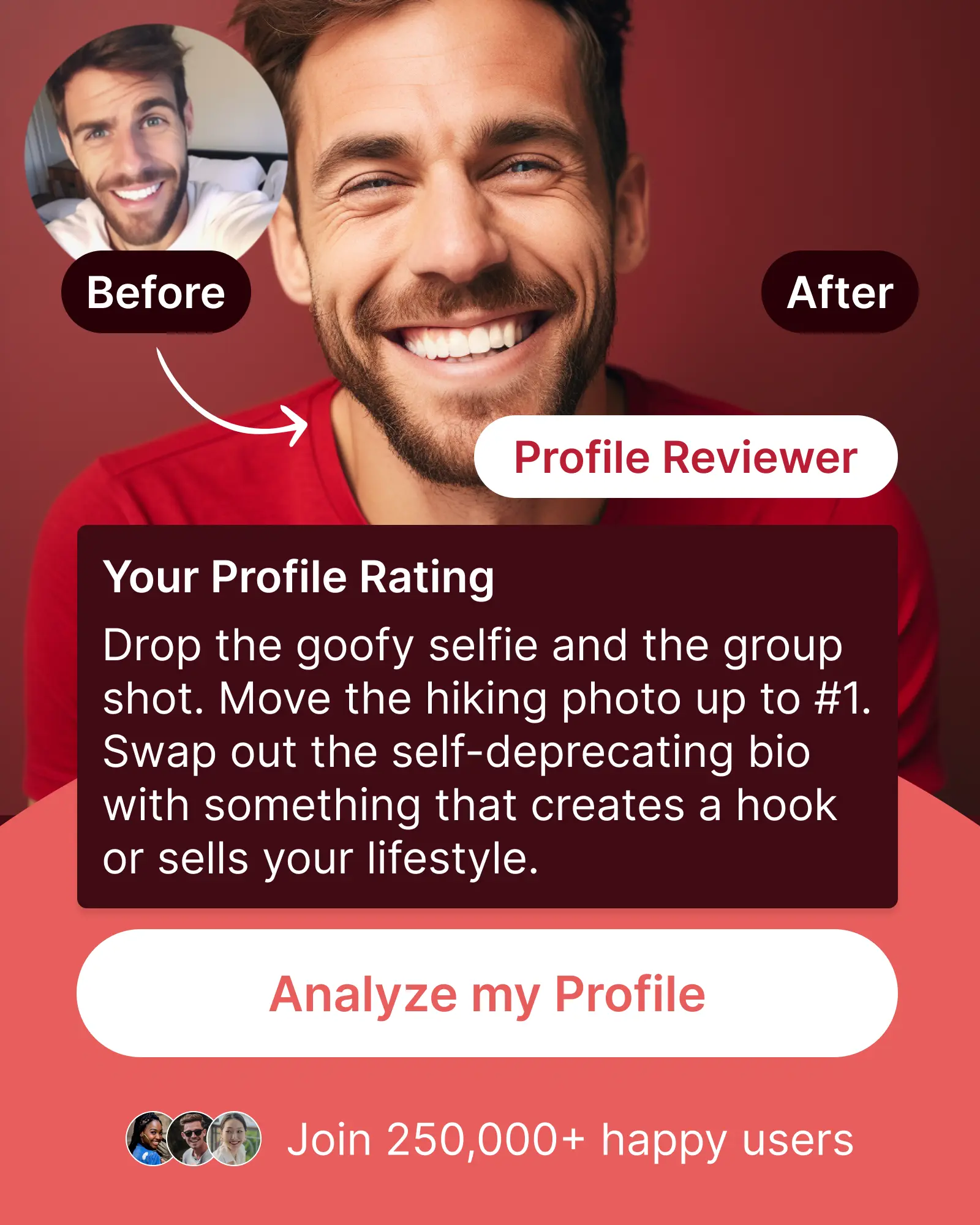 Tinder profile review to get more matches